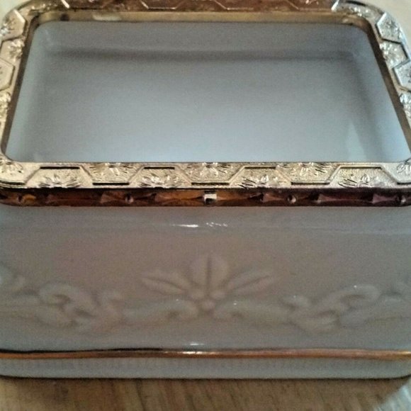 Victorian Christmas Musical Jewelry Box Thomas Kinkade Perfect Condition - Picture 5 of 7